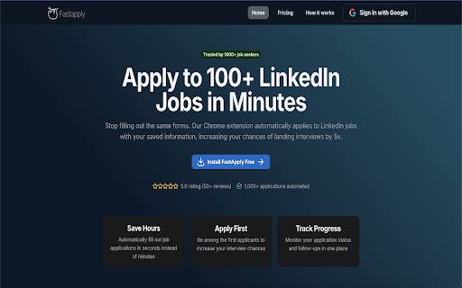 FastApply website screenshot