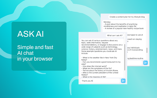 Ask Ai Gpt Chat website screenshot