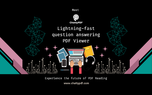 ChattyPDF website screenshot
