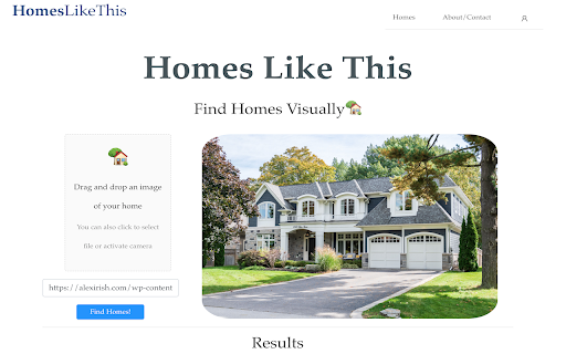 Homes Like This website screenshot
