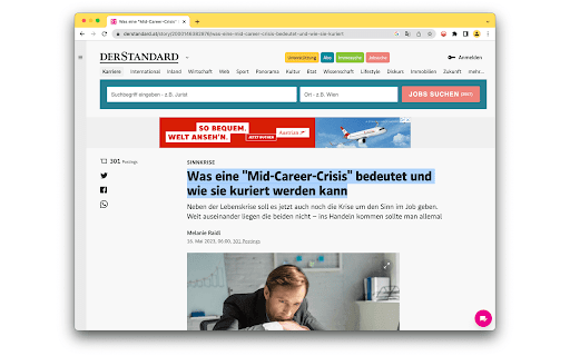 Austrian Ai website screenshot