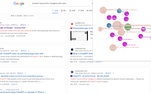ViSearch website screenshot