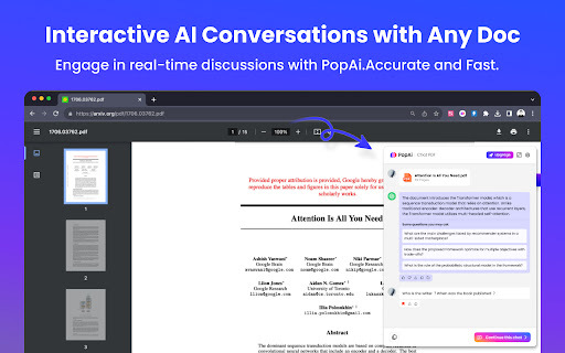 PopAi website screenshot