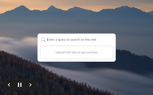 MySummary website screenshot
