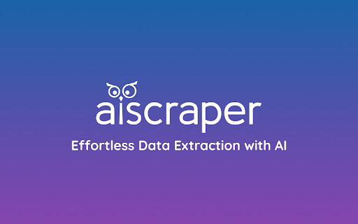 Aiscraper website screenshot