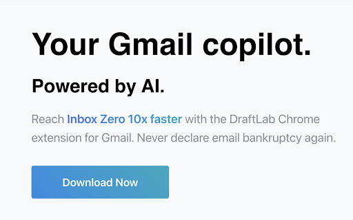 DraftLab website screenshot