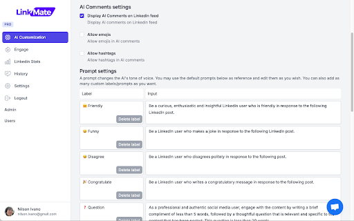 LinkMate website screenshot