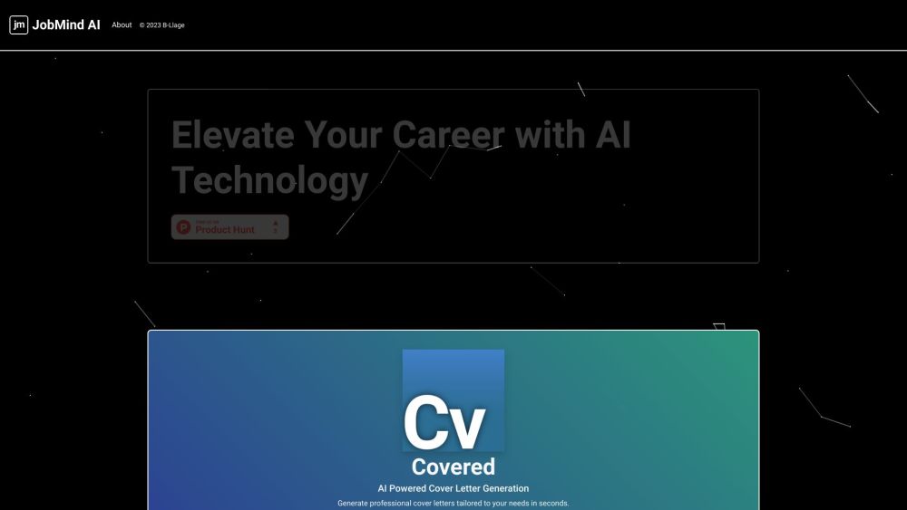 JobMind AI website screenshot