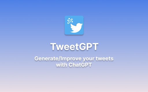 Tweetgpt Chatgpt Writer For X Twitter website screenshot