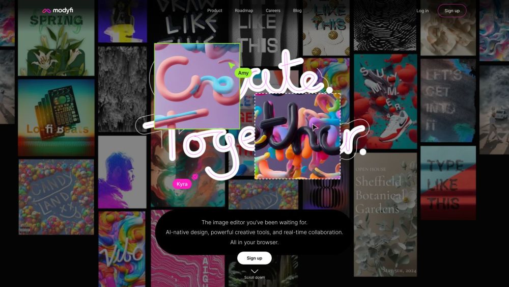 Modyfi website screenshot