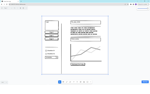 Sketch2Code website screenshot