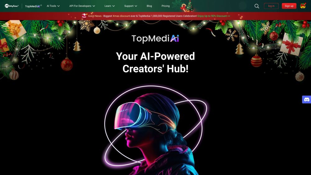 Topmediai Com website screenshot