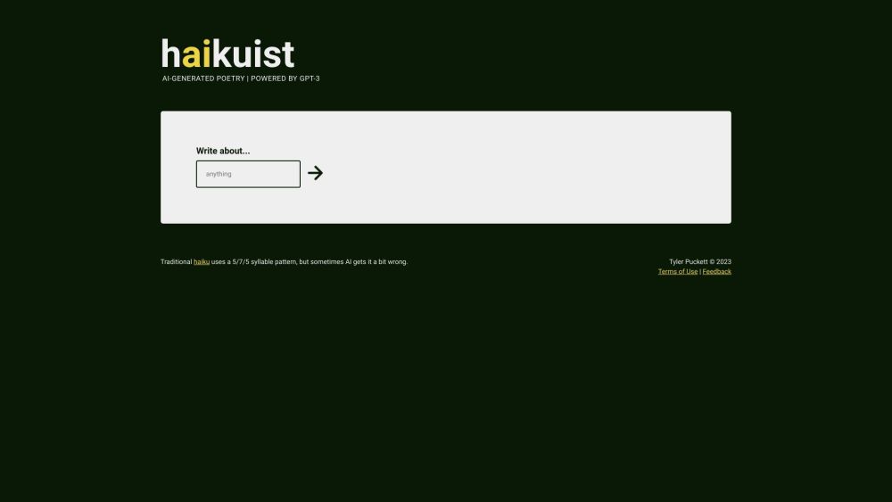 haikuist logo