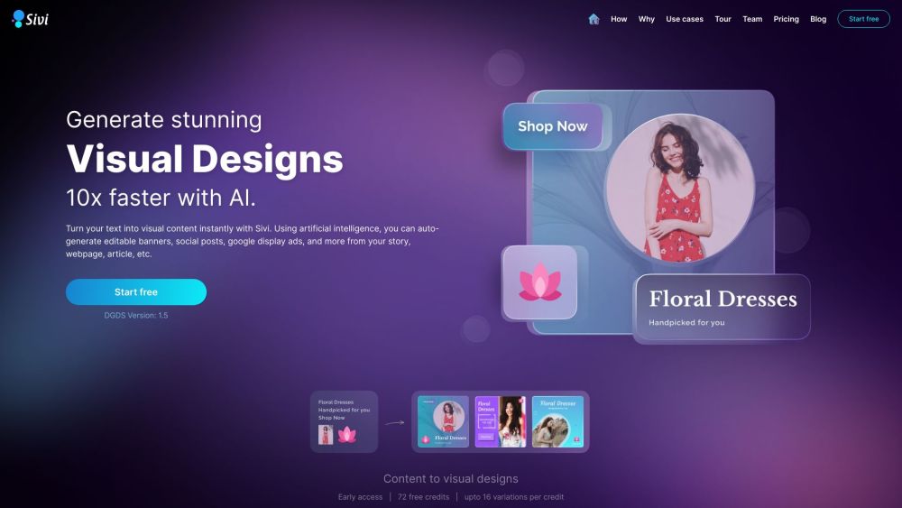 Sivi Ai website screenshot