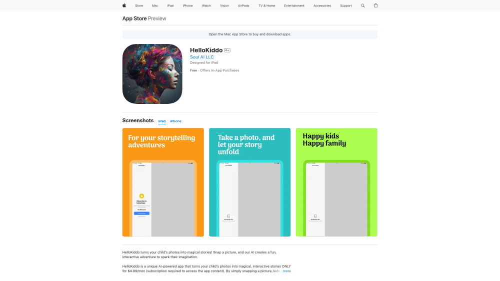 Hellokiddo website screenshot